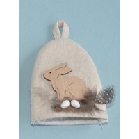 Rabbit Fabric Egg Warmer 10cm