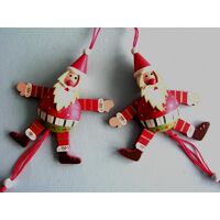 Jumping Jack Santa Red