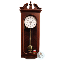 71cm Mahogany 8 Day Mechanical Chiming Wall Clock By HERMLE image