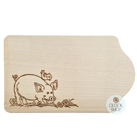 Wooden Chopping Board (Pig) image