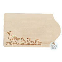 Wooden Chopping Board (Duck Family) image