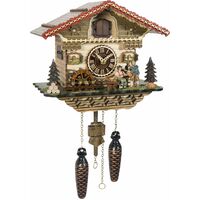 Chalet Man Hat Greeting & Waterwheel - Trenkle - 4222 QM