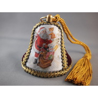 Red Velvet Bell With Santa Claus Tune Silent Night