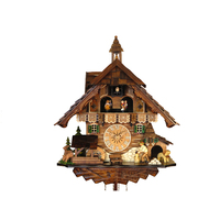 Chalet Wood Chopper with Water Wheel and Belltower - Engstler 483 QMT