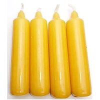Pack Of 4 Gold Candles (21mm Diameter) image