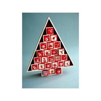 Advent Tree Red/White