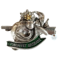 Oktoberfest Brisbane Hat Pin (Hat & Rifle) image