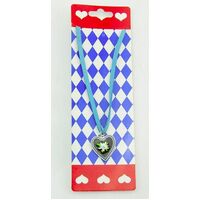 Bavarian - Necklace Edelweiss Blue