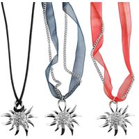 Bavarian - Necklace Crystal Edelweiss