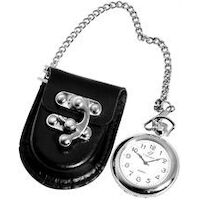 Pocket Watch - Black Slide Clip
