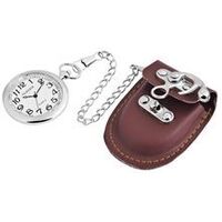 Pocket Watch - Brown Slide Clip