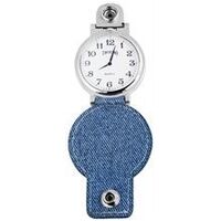 Pocket Watch - Blue Press Stud