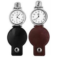 Pocket Watch - Black Press Stud