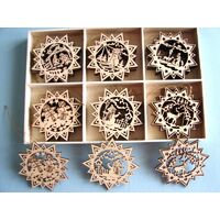 Star Lazer Cut Wood