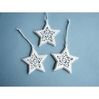 Star White Metal 8cm