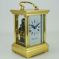 Carriage Clock - Gold Corinthian
