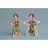 Angel 3d Wooden Hanging