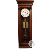 98cm Walnut 8 Day Mechanical Regulator Wall Clock By AMS image