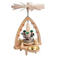20cm Bavarian Christmas Pyramid By Richard Glässer image