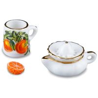 Miniature Orange Juice Set - Rp - 1.475/5