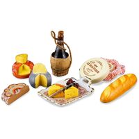 Miniature Cheese Bread and Wine Petit Paris - RP - 1.852/6