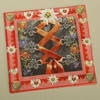 Serviette Dirndl
