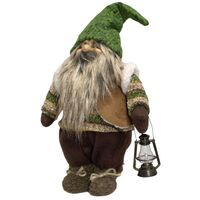 Gnome Standing 34cm Lantern