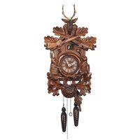 Before The Hunt 1 Day Mechanical Carved Cuckoo Clock 40cm By ENGSTLER image