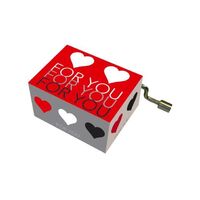 RED HEARTS - HAPPY BIRTHDAY