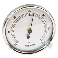 6.3cm Silver Thermometer Insert By FISCHER image