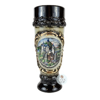 Black Neuschwanstein Castle Wheat Beer Mug 0.5L BY KING image