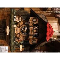 Chalet Clock of the Year Walker with Dog - Hones - 2017-8