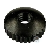 Small Black Handnut for Hermle Mechanical Clocks