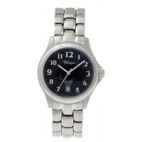 Watch - Classique - Gents St/Steel 100m Workman Numbers Black Face