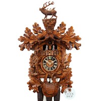 Carved Hunter & Goat Standing Deer - HÖNES - 86227/5tnu