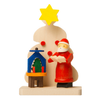 6cm Santa With Pyramid By Graupner image