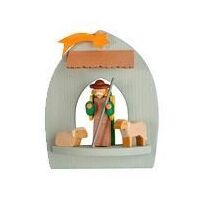 Nativity Manger With Shepard - GRAUPNER - 4712