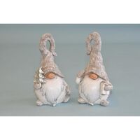 Dwarf White/Silver Poly 15cm
