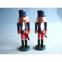 Nut Cracker - Soldier Blue Hat 21cm - Breitner - 73-81503