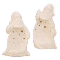 Santa White Porcelain With Led