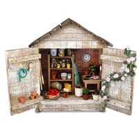 Miniature Garden Shed - Rp - 1.730/1
