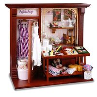 Miniature Picture Box Sewing Shop - Rp - 1.794/6