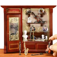 Miniature Picture Box Music House With Light - Rp - 2.797/3