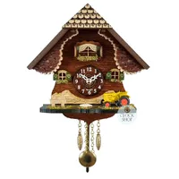 Forest Cabin Battery Chalet Kuckulino With Tractor 16cm By TRENKLE