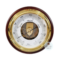 17cm Mahogany Barometer By FISCHER image