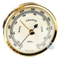 6.3cm Gold Barometer Insert With Ivory Dial By FISCHER image