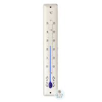 13cm Silver Thermometer Square Top By FISCHER image