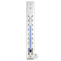 18cm Silver Thermometer Square Top By FISCHER