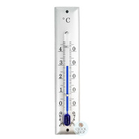 9.5cm Silver Thermometer Square Top By FISCHER image