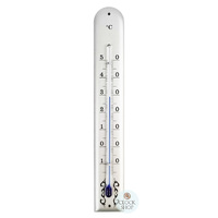 16.5cm Silver Thermometer Round Top By FISCHER image